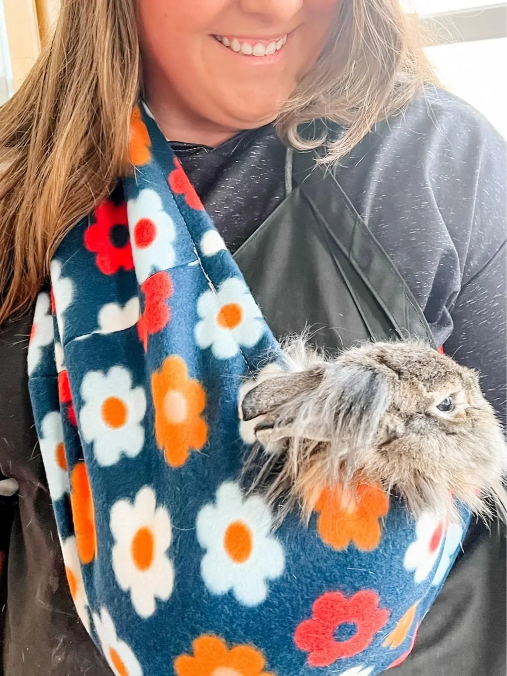 Duke's Deluxe Snuggle Shuttle: The Ultimate Pet Pouch for Furry Sidekicks, Ready for Adventure and Laundry Day Shenanigans!