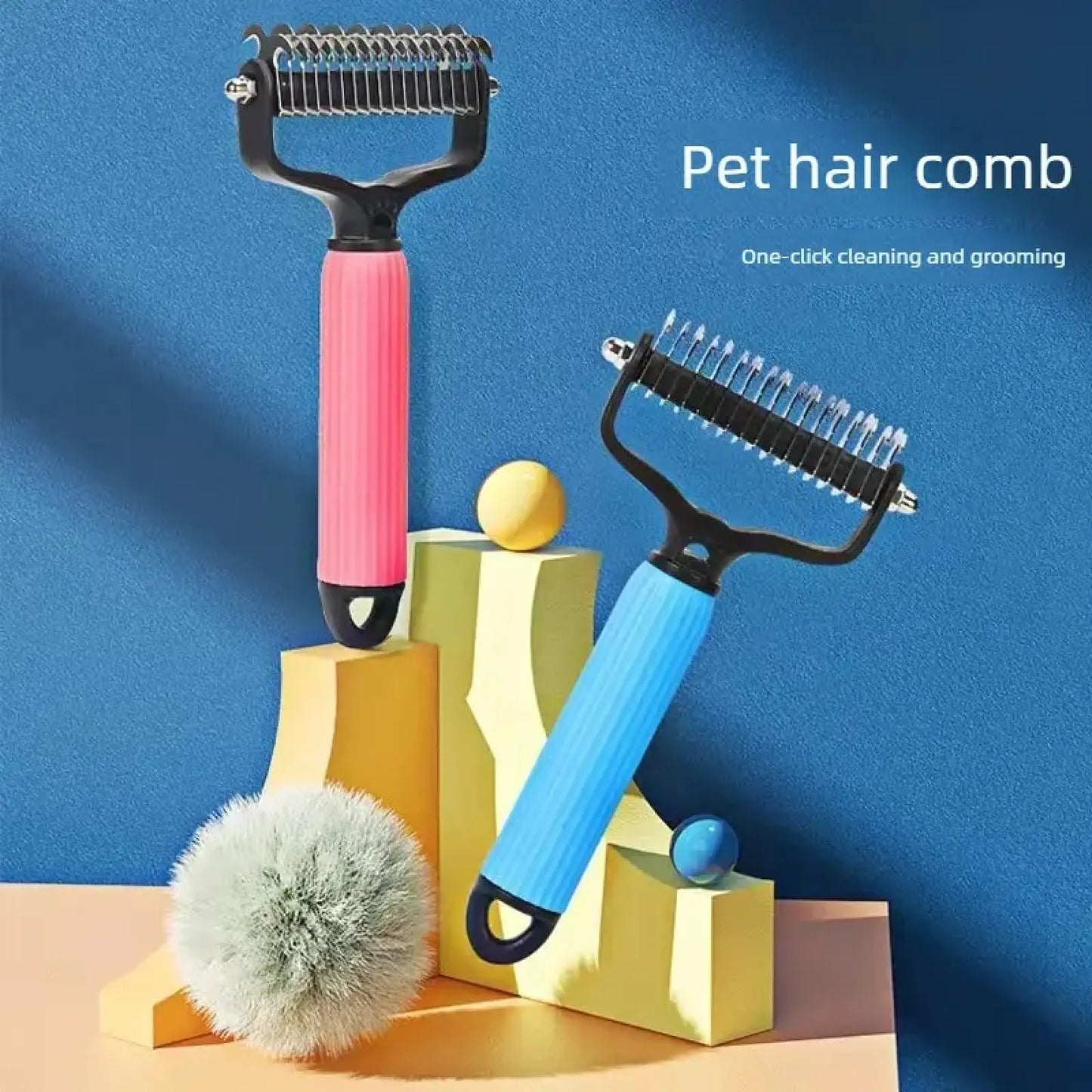 Furry Fur-fluffinator 3000: The Universal Magic Wand for Taming the Beastly Matted Mane of Your Fido!