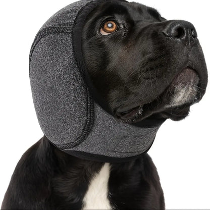 Bark-a-Lounger: Fido's Fashionable Ear Muff Wonder for Silent Beach Vacays!