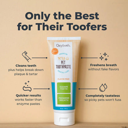 Fido's Fresh Foam - Turn Your Pup into a Plaque-Cleaning Toothbrush Hero!