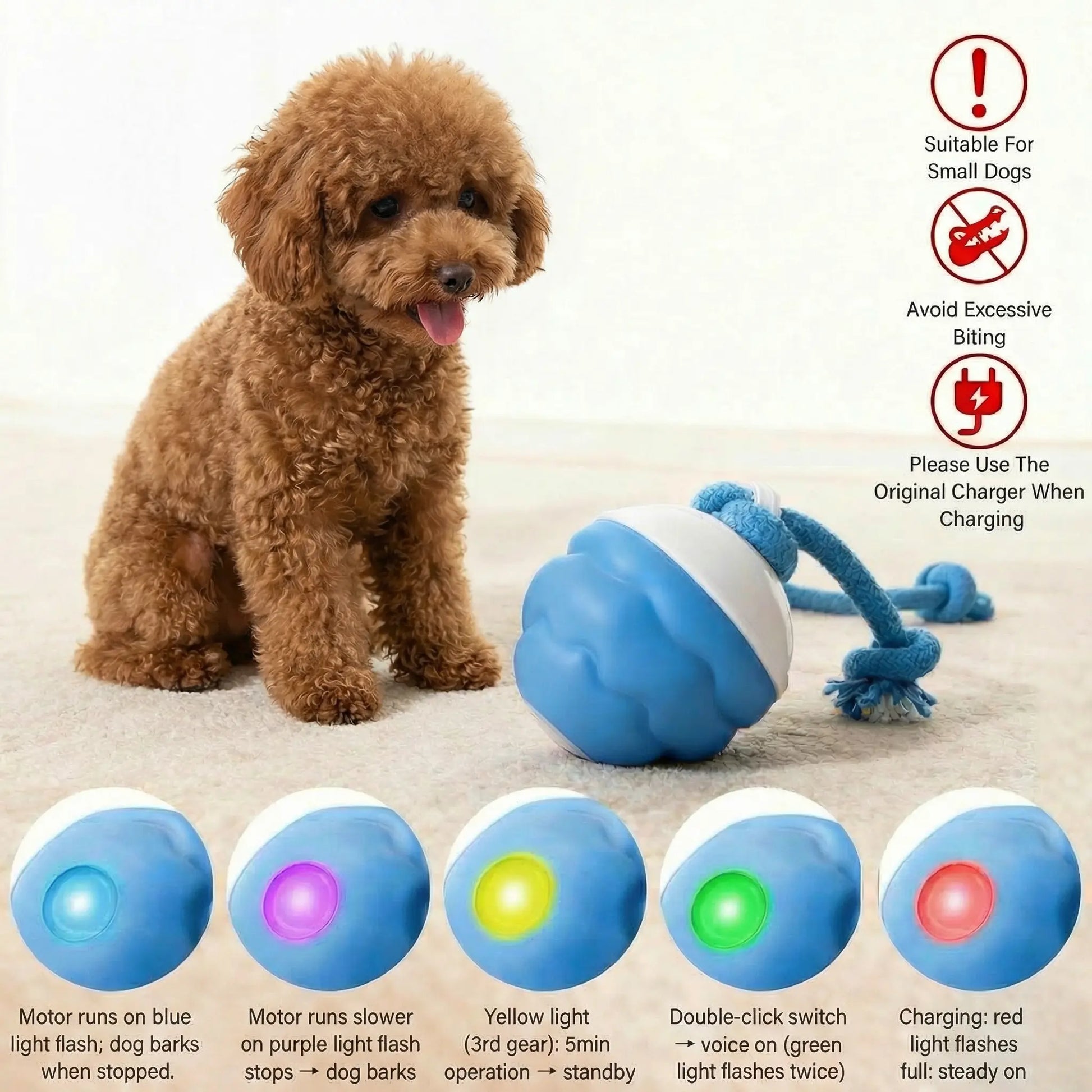 Wag-tastic Wiggle Ball: The Squeaky Snack Your Small Pooch & Purr-fect Feline Can't Resist!